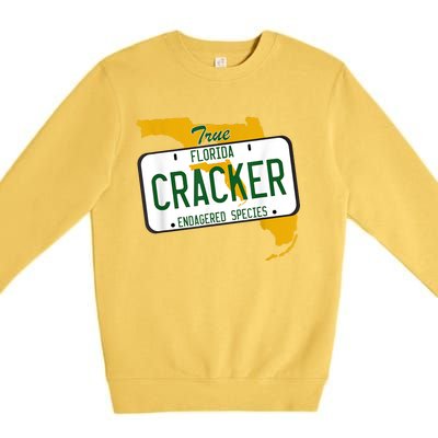 Funny Cracker Florida Premium Crewneck Sweatshirt