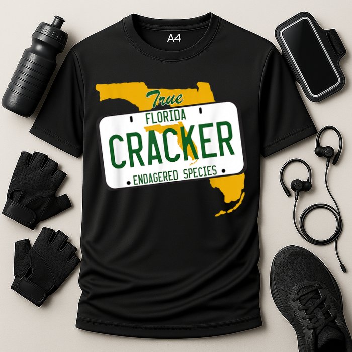Funny Cracker Florida Cooling Performance Crew T-Shirt