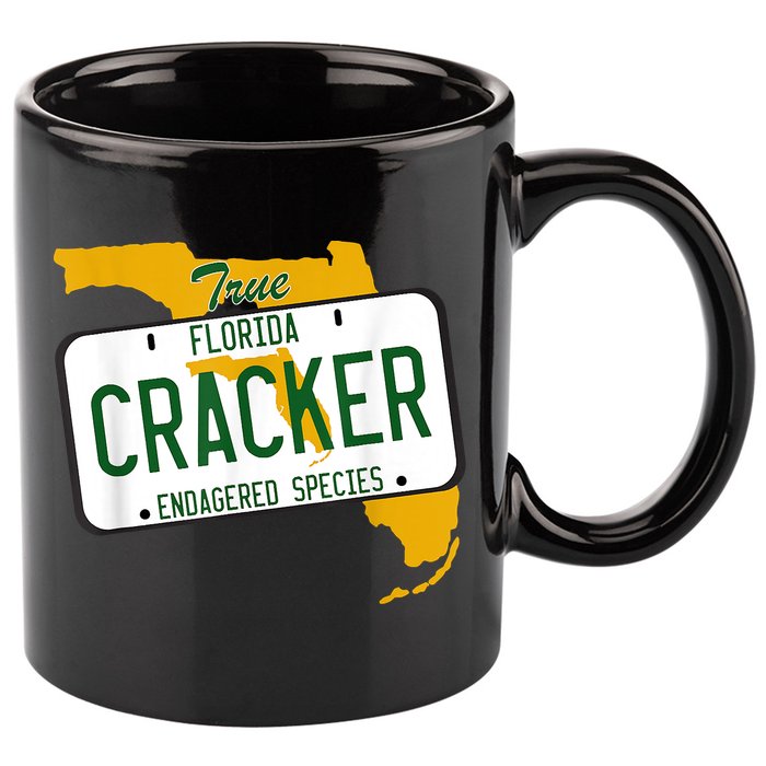 Funny Cracker Florida 11oz C Handle Ceramic Mug