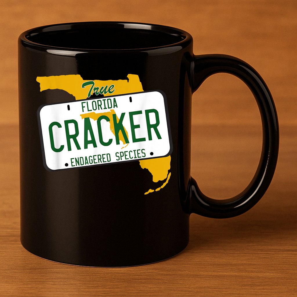 Funny Cracker Florida 11oz C Handle Ceramic Mug