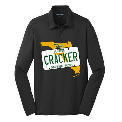 Funny Cracker Florida Silk Touch Performance Long Sleeve Polo