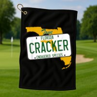 Funny Cracker Florida Golf Towel
