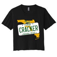 Funny Cracker Florida Women's Crop Top Tee