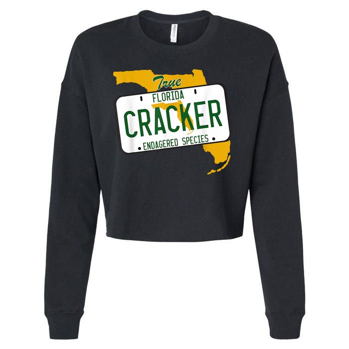 Funny Cracker Florida Cropped Pullover Crew