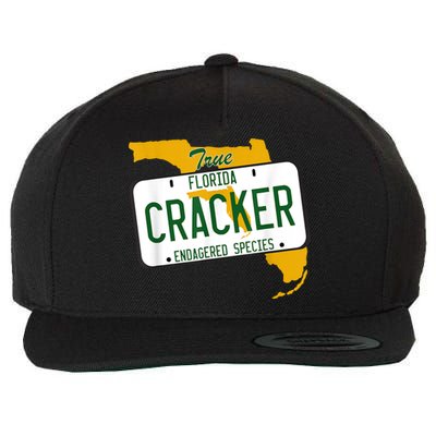 Funny Cracker Florida Wool Snapback Cap