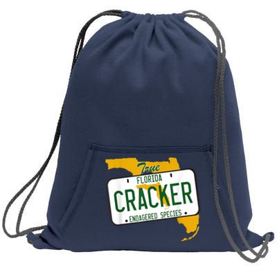 Funny Cracker Florida Sweatshirt Cinch Pack Bag