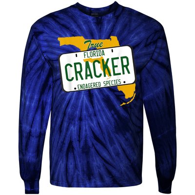 Funny Cracker Florida Tie-Dye Long Sleeve Shirt