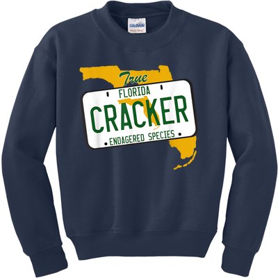 Funny Cracker Florida Kids Sweatshirt