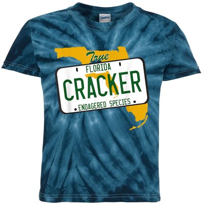 Funny Cracker Florida Kids Tie-Dye T-Shirt