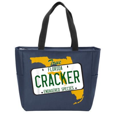 Funny Cracker Florida Zip Tote Bag