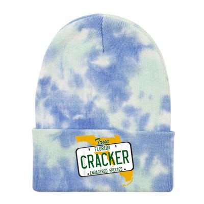 Funny Cracker Florida Tie Dye 12in Knit Beanie