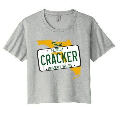 Funny Cracker Florida Women's Crop Top Tee