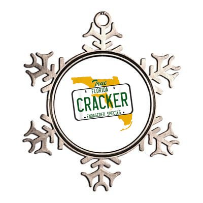 Funny Cracker Florida Metallic Star Ornament