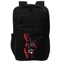 Funny Cat Fascists Get Scratches Impact Tech Backpack