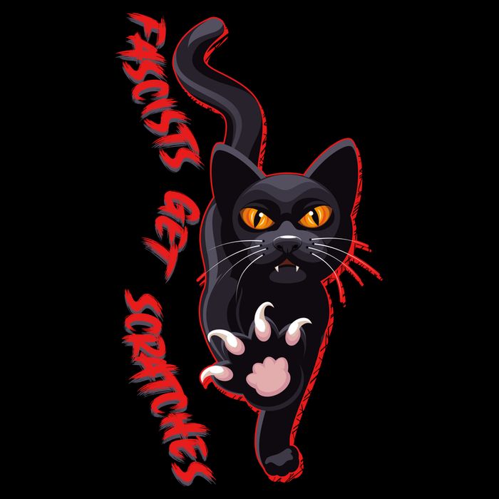 Funny Cat Fascists Get Scratches 16 in Basic Backpack