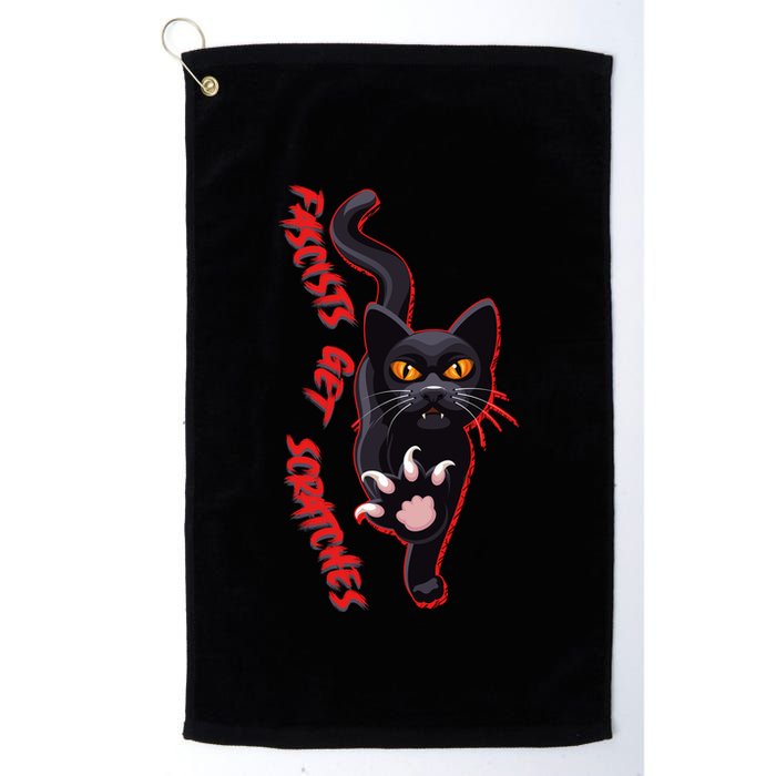 Funny Cat Fascists Get Scratches Golf Towel