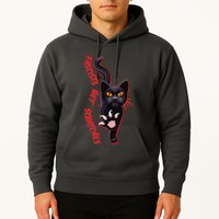 Funny Cat Fascists Get Scratches Hoodie