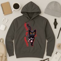 Funny Cat Fascists Get Scratches Hoodie
