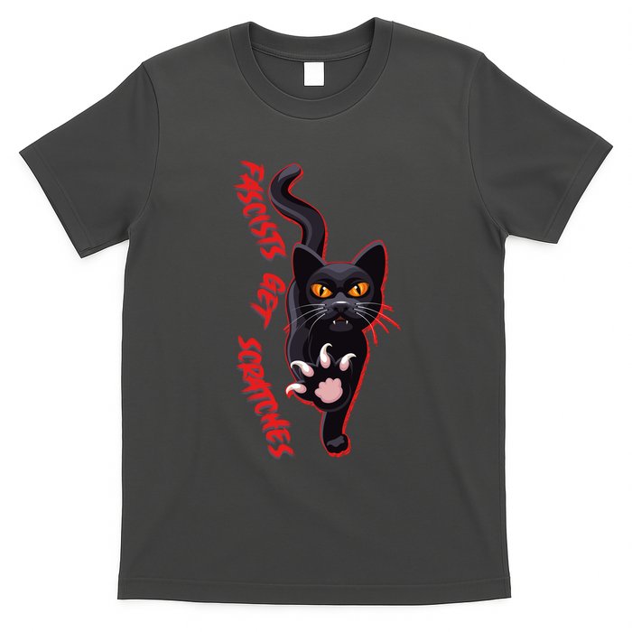 Funny Cat Fascists Get Scratches T-Shirt