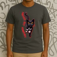 Funny Cat Fascists Get Scratches T-Shirt