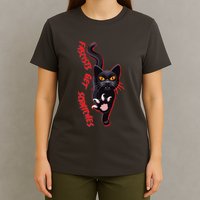Funny Cat Fascists Get Scratches T-Shirt