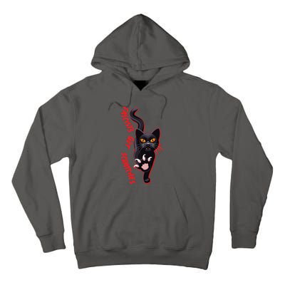 Funny Cat Fascists Get Scratches Tall Hoodie