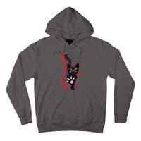 Funny Cat Fascists Get Scratches Tall Hoodie