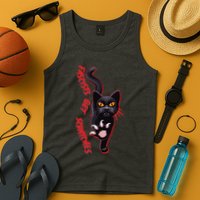Funny Cat Fascists Get Scratches Tank Top
