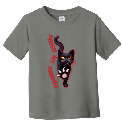 Funny Cat Fascists Get Scratches Toddler T-Shirt