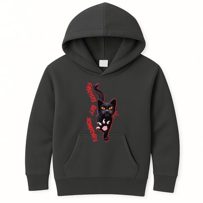 Funny Cat Fascists Get Scratches Kids Hoodie