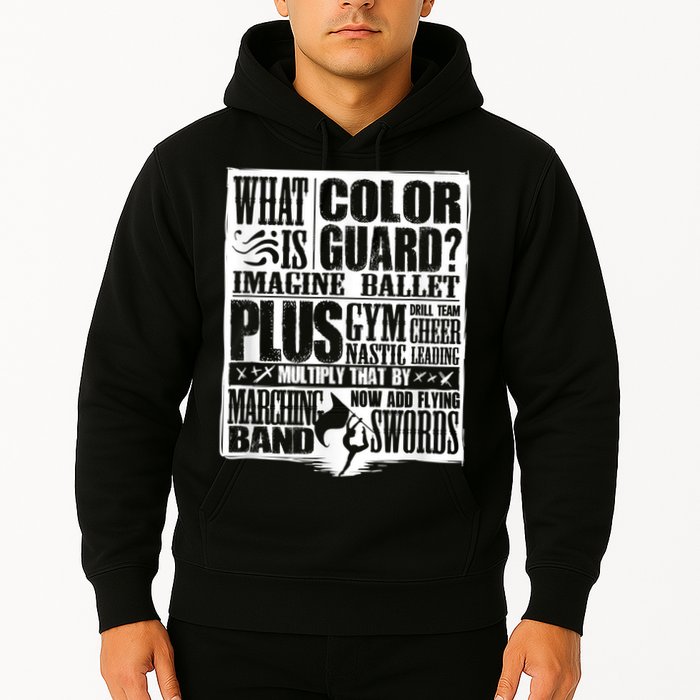 Funny Colorguard For A Color Guard Hoodie