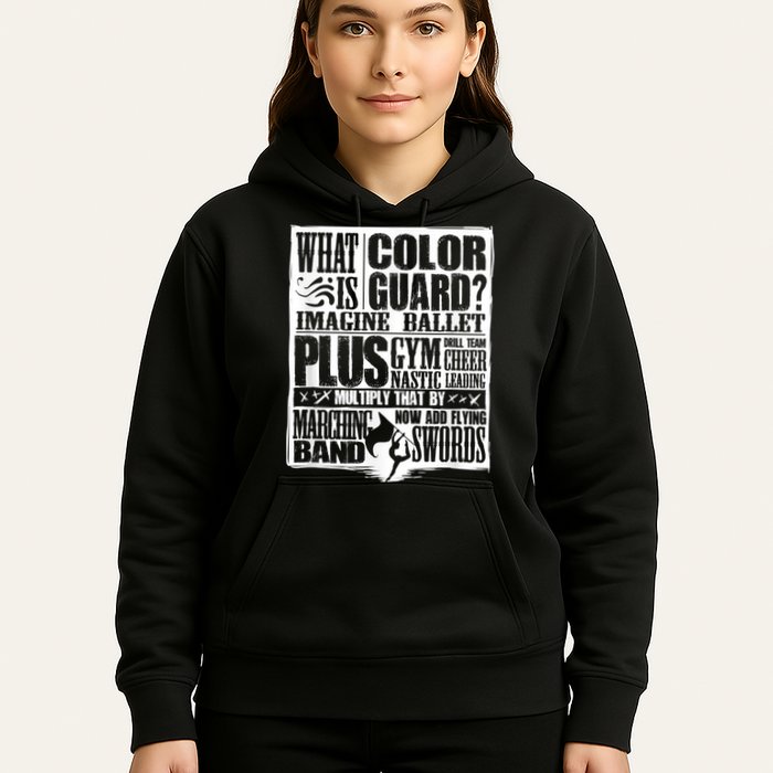 Funny Colorguard For A Color Guard Hoodie