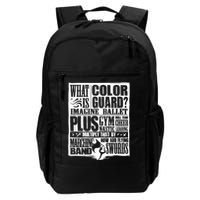 Funny Colorguard For A Color Guard Backpack