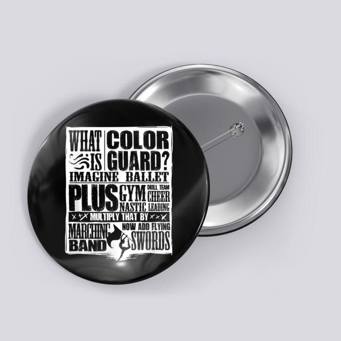 Funny Colorguard For A Color Guard Button