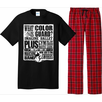 Funny Colorguard For A Color Guard Pajama Set