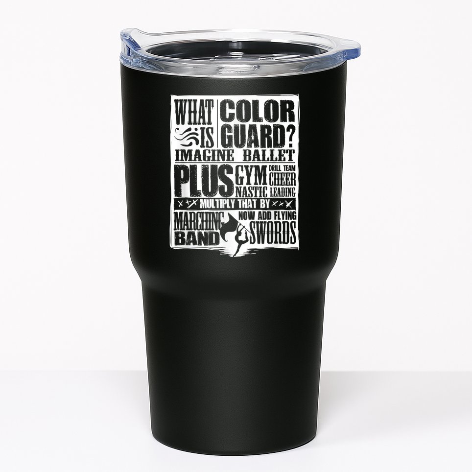 Funny Colorguard For A Color Guard Tumbler