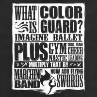 Funny Colorguard For A Color Guard Tumbler