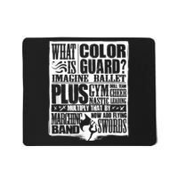 Funny Colorguard For A Color Guard Mousepad