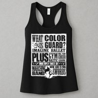 Funny Colorguard For A Color Guard Womens Tank Top