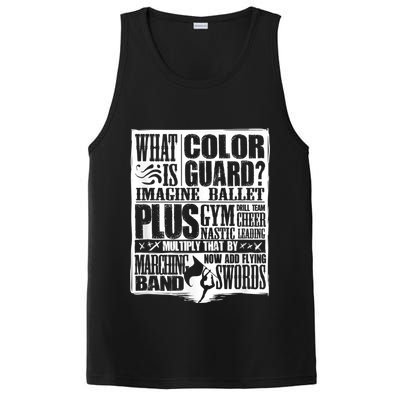 Funny Colorguard For A Color Guard PosiCharge Competitor Tank