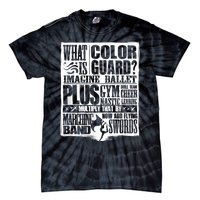 Funny Colorguard For A Color Guard Tie-Dye T-Shirt