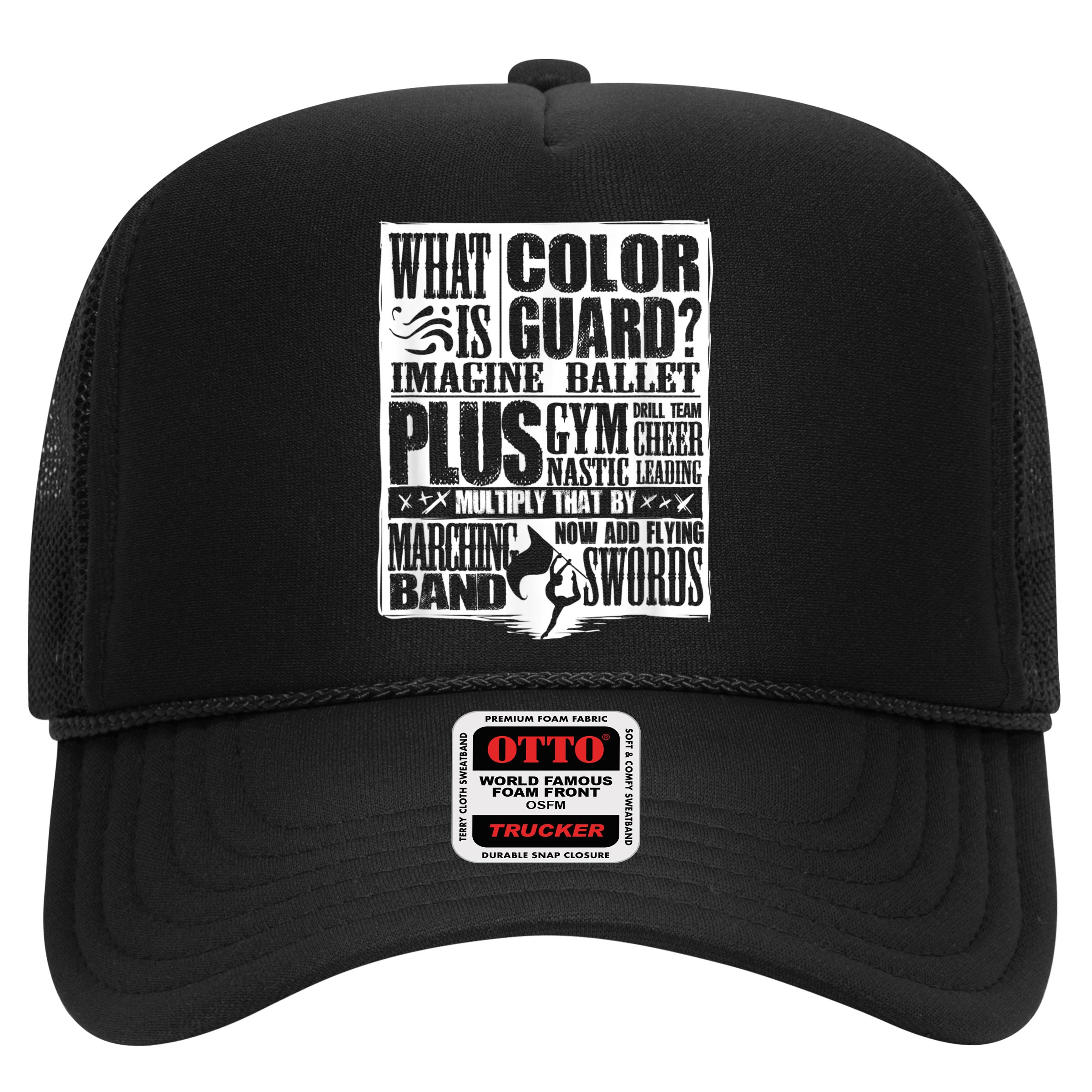 Funny Colorguard For A Color Guard Hat