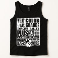 Funny Colorguard For A Color Guard Tank Top