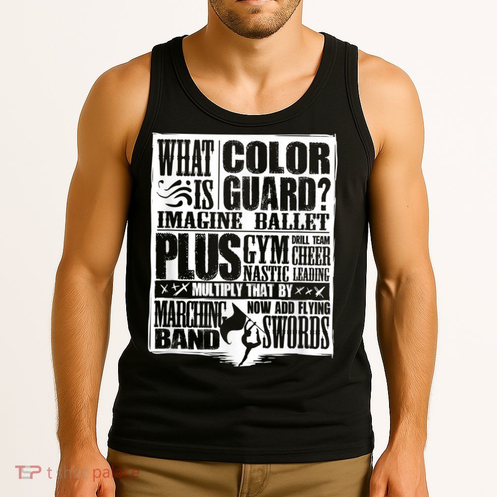 Funny Colorguard For A Color Guard Tank Top