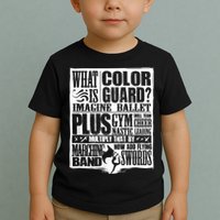 Funny Colorguard For A Color Guard Toddler T-Shirt