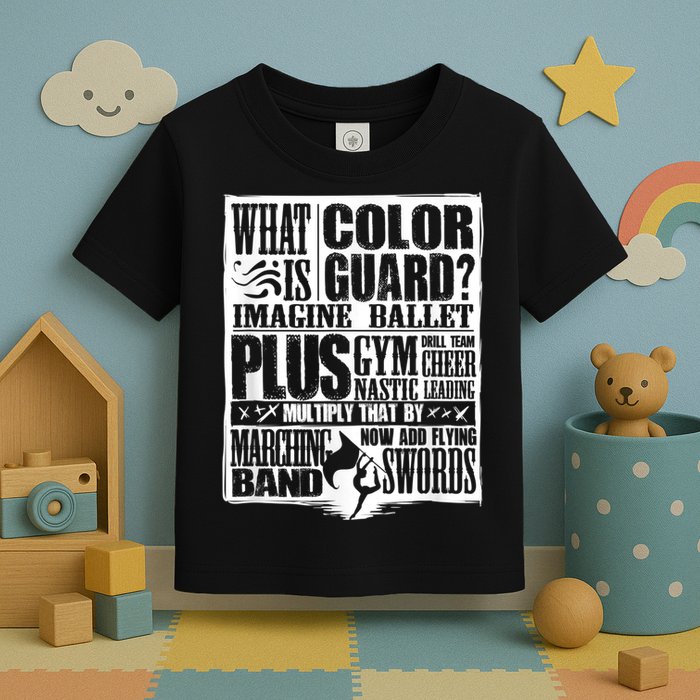 Funny Colorguard For A Color Guard Toddler T-Shirt