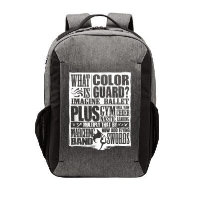 Funny Colorguard For A Color Guard Vector Backpack