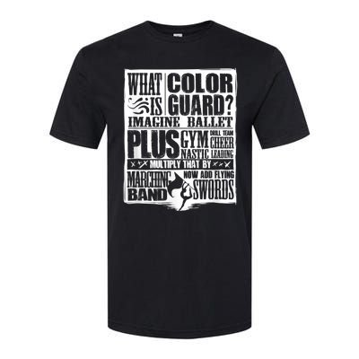 Funny Colorguard For A Color Guard Softstyle CVC T-Shirt