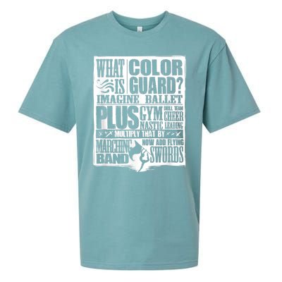 Funny Colorguard For A Color Guard Sueded Cloud Jersey T-Shirt