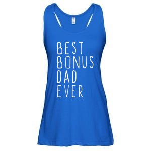 Family Cool Funny Stepdad Stepdad Best Bonus Dad Ever Funny Gift Ladies Essential Flowy Tank